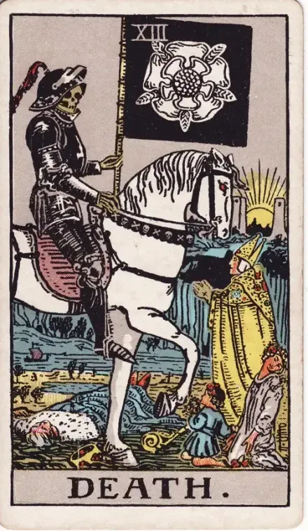 Death tarot card (Rider–Waite–Smith)