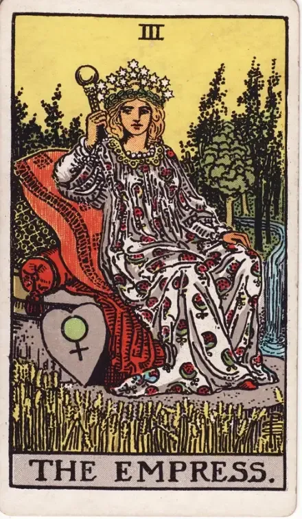 The Empress tarot card (Rider–Waite–Smith)